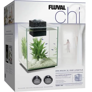 Chi Aquarium Kit, 5 US Gal / 19 L, Black