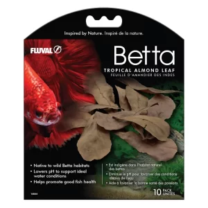 Betta Tropical Almond Leaves, 10-Pack