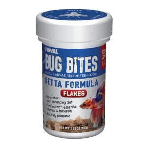 Bug Bites Betta Flakes, 0.63 oz / 18 g