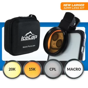 IceCap Mobile Phone Stackable Filter Lens Kit