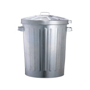 Galvanised Garbage Bin 46 Litre