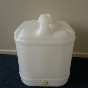 20Lt natural plastic drum