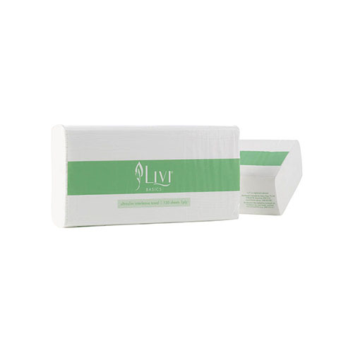 Interleaved 1ply paper Livi Basics