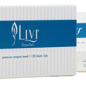 Interleaved 1ply paper Livi Essentials
