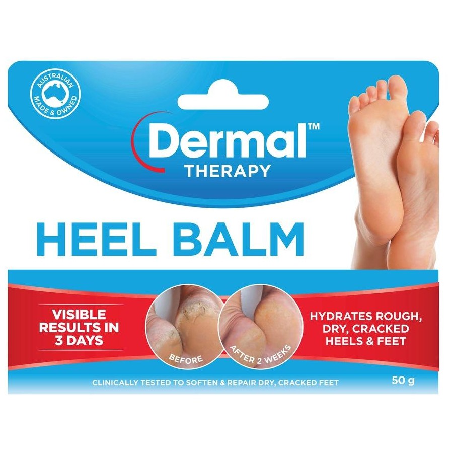 Dermal therapy heel balm